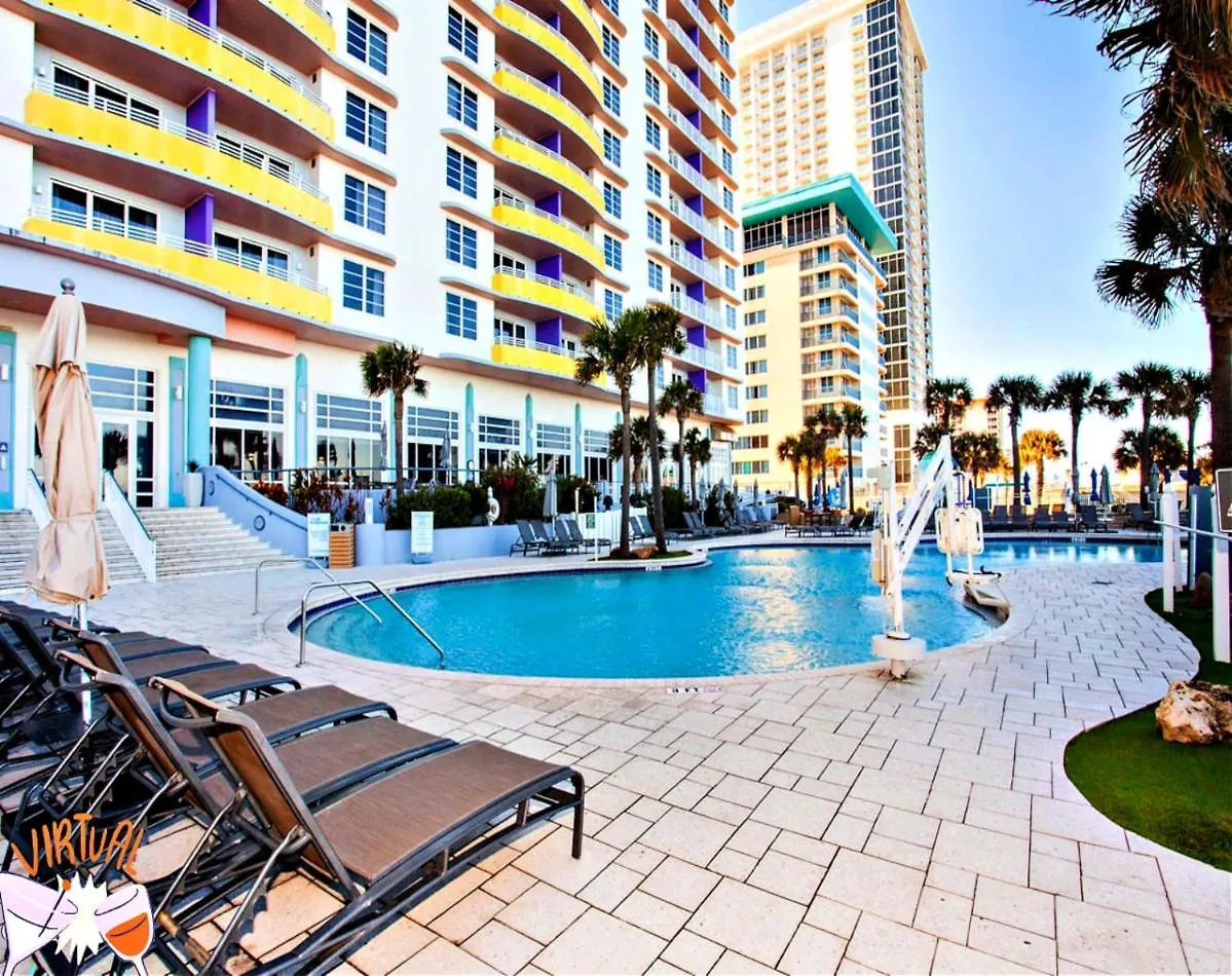 דייטונה ביץ' Vacation In Comfort And Luxury - 3 Bedroom Direct Oceanfront - Wyndham Ocean Walk Resort 1023 ארצות הברית