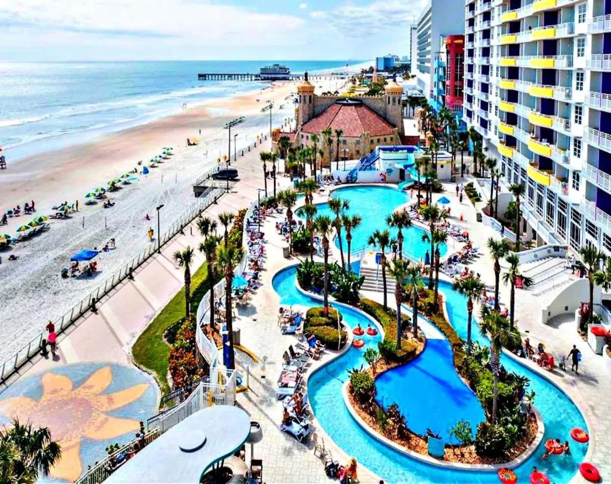 דייטונה ביץ' Vacation In Comfort And Luxury - 3 Bedroom Direct Oceanfront - Wyndham Ocean Walk Resort 1023