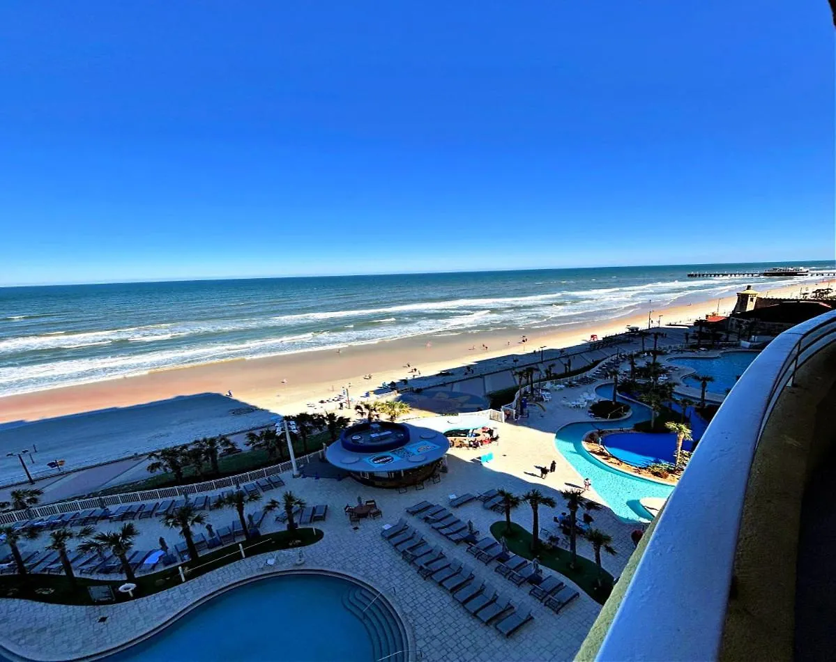 아파트 Vacation In Comfort And Luxury - 3 Bedroom Direct Oceanfront - Wyndham Ocean Walk Resort 1023 데이토나 비치